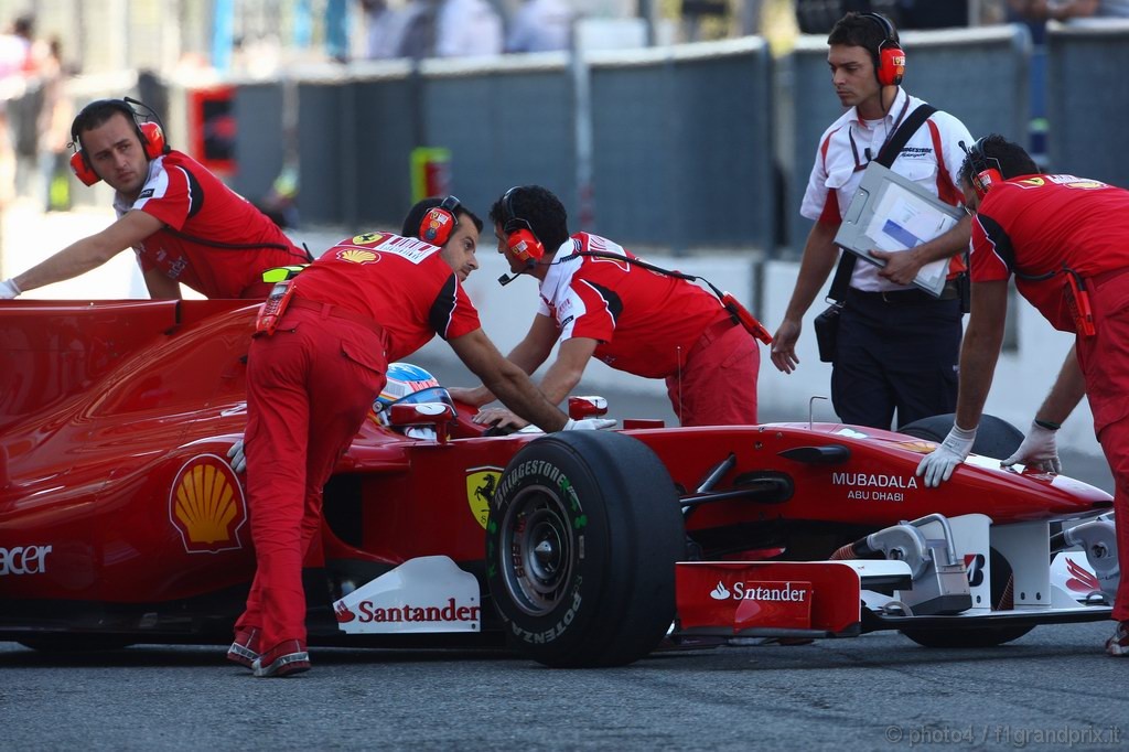 GP Italia, Prove Libere 1, Venerdi', Fernando Alonso (ESP), Ferrari, F10 