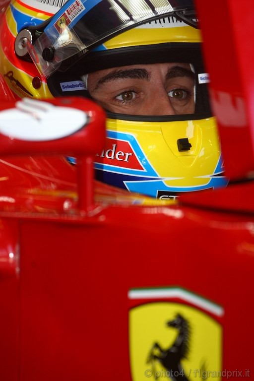 GP Italia, Prove Libere 1, Venerdi', Fernando Alonso (ESP), Ferrari, F10