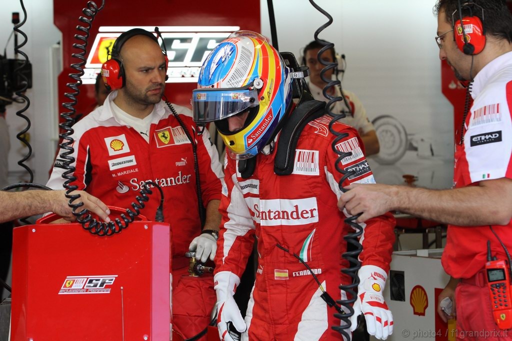 GP Italia, Prove Libere 1, Venerdi', Fernando Alonso (ESP), Ferrari, F10 