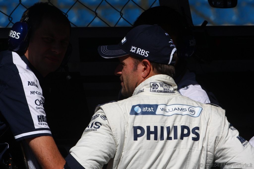 GP Italia, Prove Libere 1, Venerdi', Rubens Barrichello (BRA), Williams, FW32