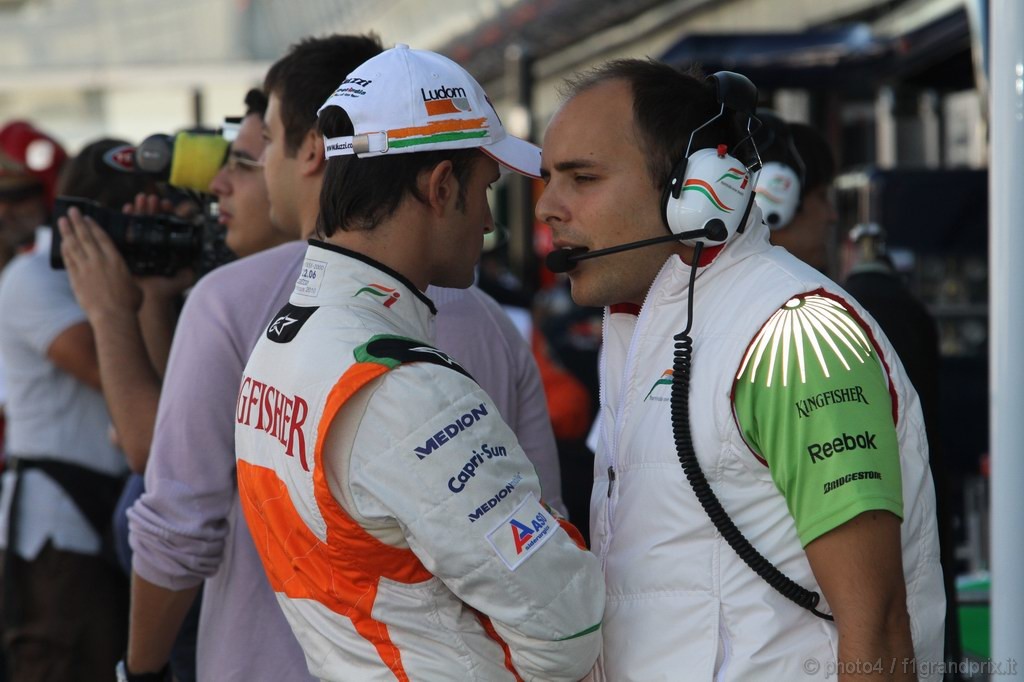 GP Italia, Prove Libere 1, Venerdi', Vitantonio Liuzzi (ITA), Force India F1 Team, VJM03 