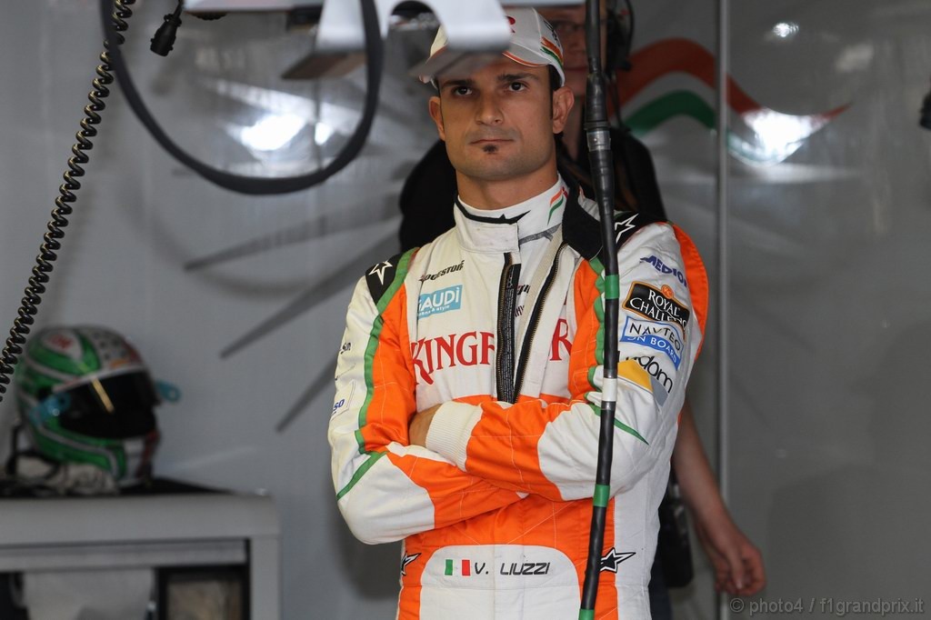 GP Italia, Prove Libere 1, Venerdi', Vitantonio Liuzzi (ITA), Force India F1 Team, VJM03 
