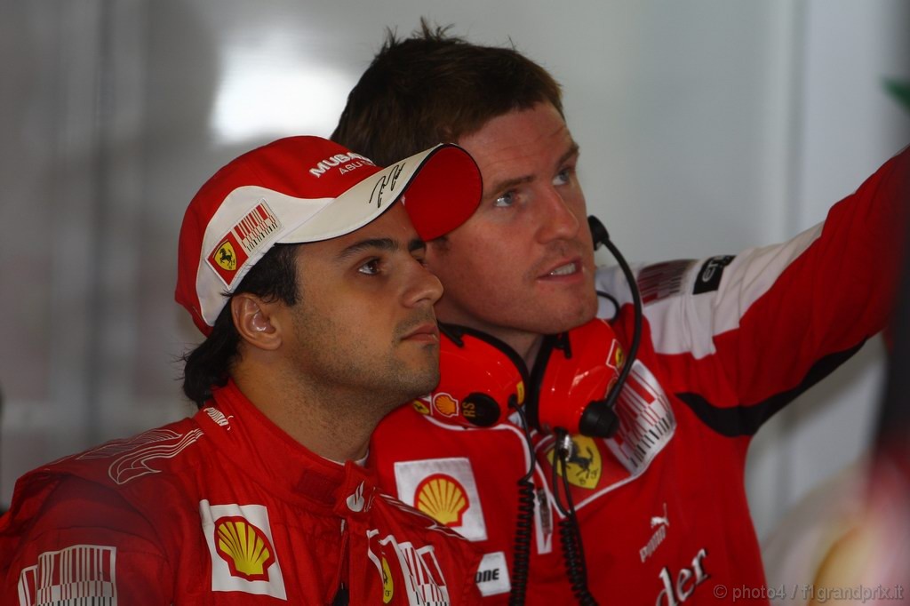 GP Italia, Prove Libere 1, Venerdi', Felipe Massa (BRA), Ferrari, F10 e Rob Smedley, (GBR), Ferrari, Track Engineer of Felipe Massa (BRA) 