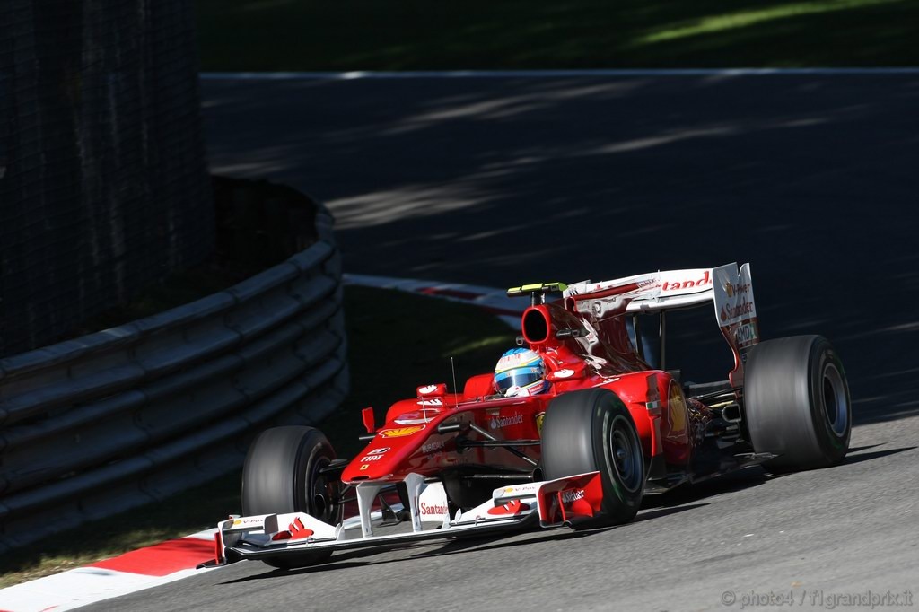 GP Italia, Prove Libere 1, Venerdi', Fernando Alonso (ESP), Ferrari, F10 
