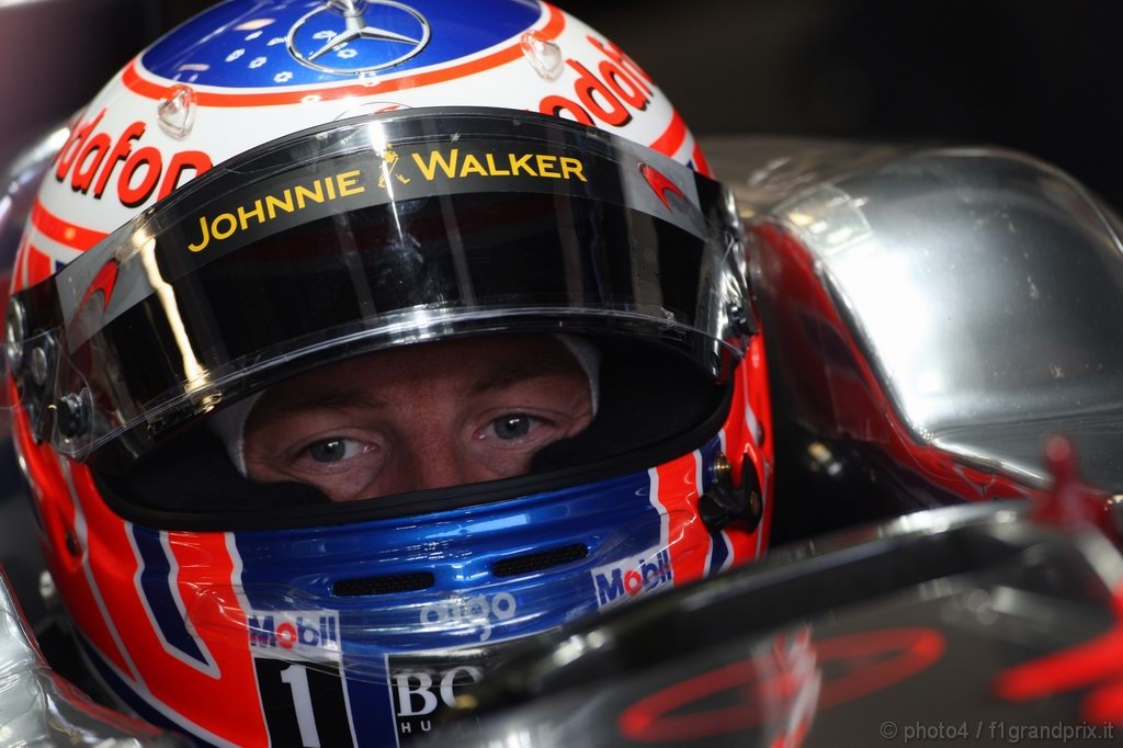 GP Italia, Prove Libere 1, Venerdi', Jenson Button (GBR), McLaren  Mercedes, MP4-25 