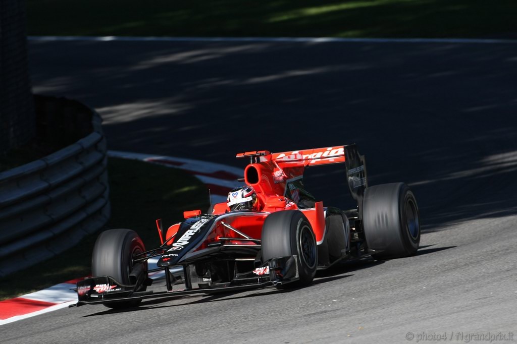 GP Italia, Prove Libere 1, Venerdi', Timo Glock (GER), Virgin Racing, VR-01  