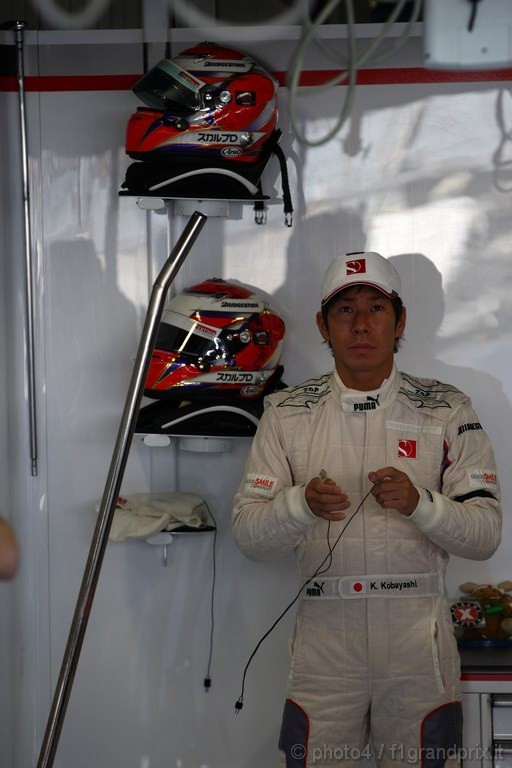GP Italia, Prove Libere 1, Venerdi', Kamui Kobayashi (JAP), BMW Sauber F1 Team, C29 