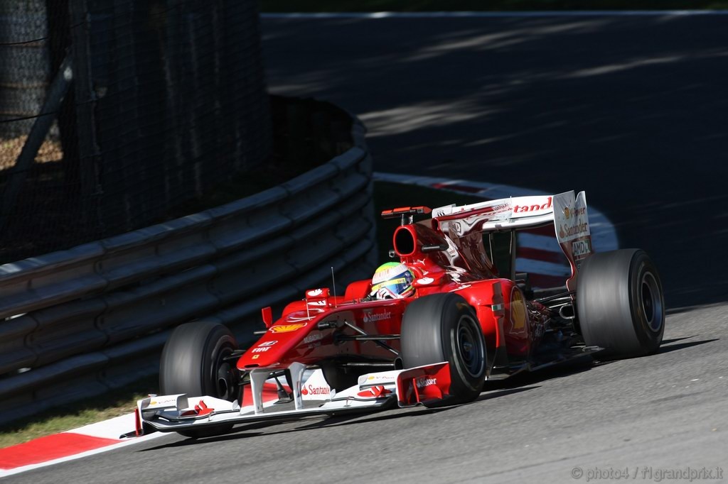 GP Italia, Prove Libere 1, Venerdi', Felipe Massa (BRA), Ferrari, F10 