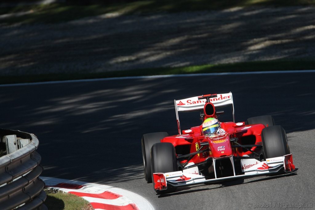 GP Italia, Prove Libere 1, Venerdi', Felipe Massa (BRA), Ferrari, F10 