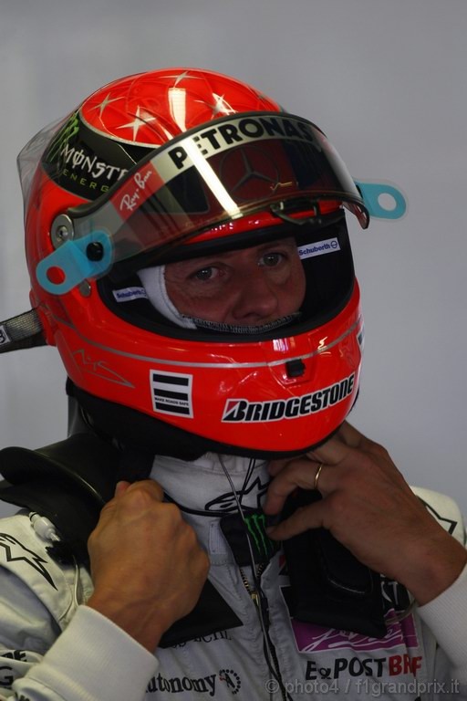 GP Italia, Prove Libere 1, Venerdi', Michael Schumacher (GER), Mercedes GP  F1 Team, MGP W01 