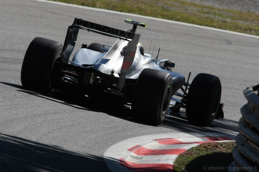 GP Italia, Prove Libere 1, Venerdi', Nico Rosberg (GER), Mercedes GP F1 Team, MGP W01 