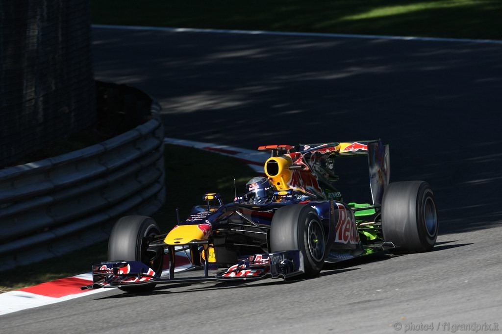 GP Italia, Prove Libere 1, Venerdi', Sebastian Vettel (GER), Red Bull Racing, RB6 