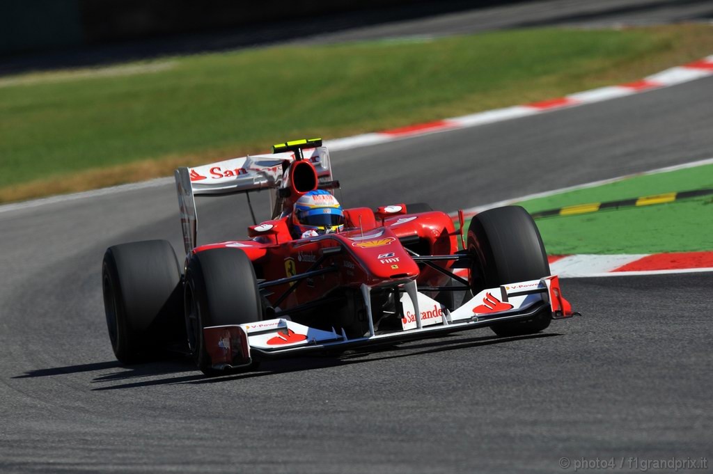 GP Italia, Prove Libere 1, Venerdi', Fernando Alonso (ESP), Ferrari, F10 