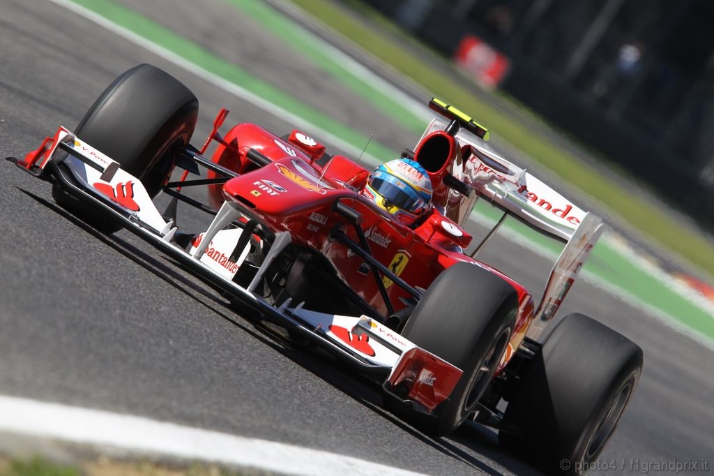 GP Italia, Prove Libere 1, Venerdi', Fernando Alonso (ESP), Ferrari, F10 