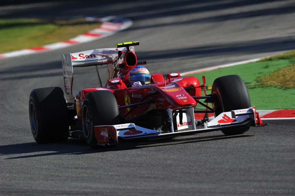 GP Italia, Prove Libere 1, Venerdi', Fernando Alonso (ESP), Ferrari, F10 