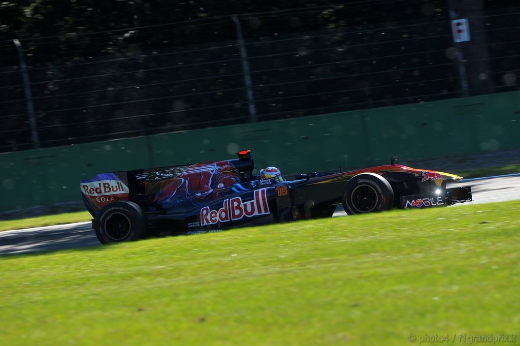 GP Italia, Prove Libere 1, Venerdi', Sébastien Buemi (SUI), Scuderia Toro Rosso, STR5