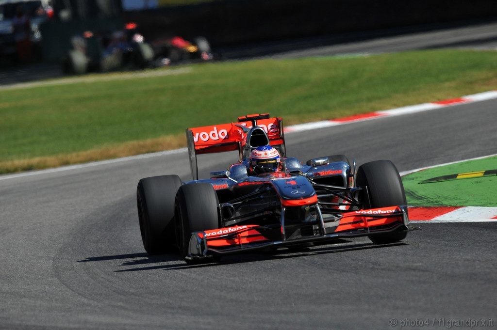 GP Italia, Prove Libere 1, Venerdi', Jenson Button (GBR), McLaren  Mercedes, MP4-25 