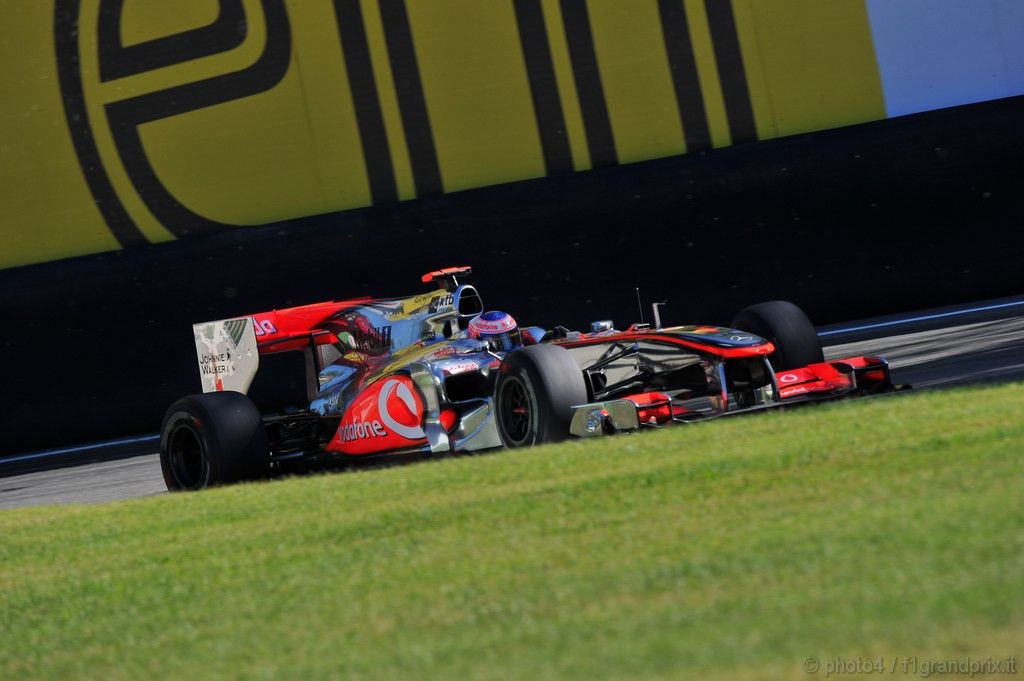 GP Italia, Prove Libere 1, Venerdi', Jenson Button (GBR), McLaren  Mercedes, MP4-25 