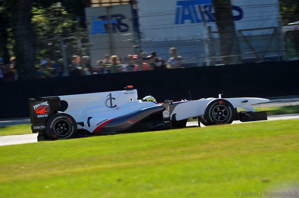 GP Italia, Prove Libere 1, Venerdi', Pedro de la Rosa (ESP), BMW Sauber F1 Team, C29 