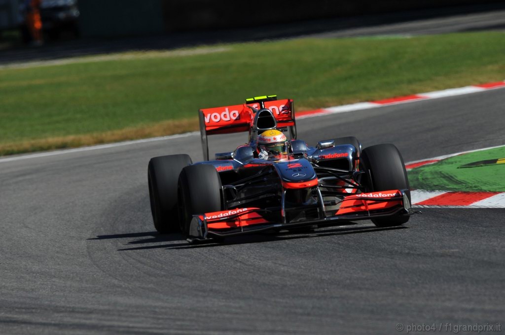 GP Italia, Prove Libere 1, Venerdi', Lewis Hamilton (GBR), McLaren  Mercedes, MP4-25 