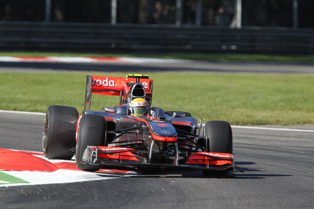 GP Italia, Prove Libere 1, Venerdi', Lewis Hamilton (GBR), McLaren  Mercedes, MP4-25 
