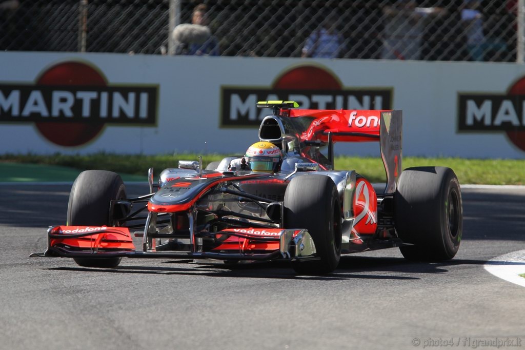 GP Italia, Prove Libere 1, Venerdi', Lewis Hamilton (GBR), McLaren  Mercedes, MP4-25 