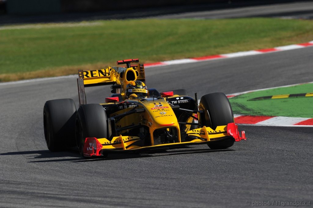 GP Italia, Prove Libere 1, Venerdi', Robert Kubica (POL), Renault F1 Team, R30 
