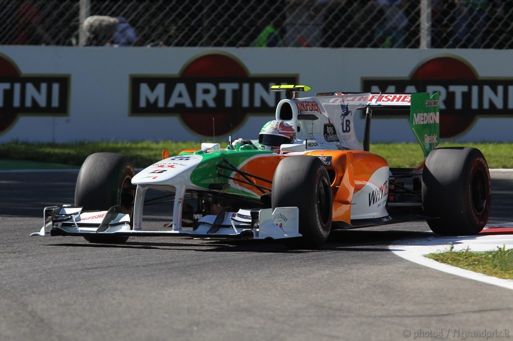 GP Italia, Prove Libere 1, Venerdi', Vitantonio Liuzzi (ITA), Force India F1 Team, VJM03 