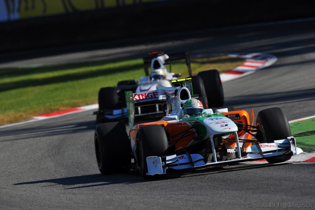 GP Italia, Prove Libere 1, Venerdi', Vitantonio Liuzzi (ITA), Force India F1 Team, VJM03 
