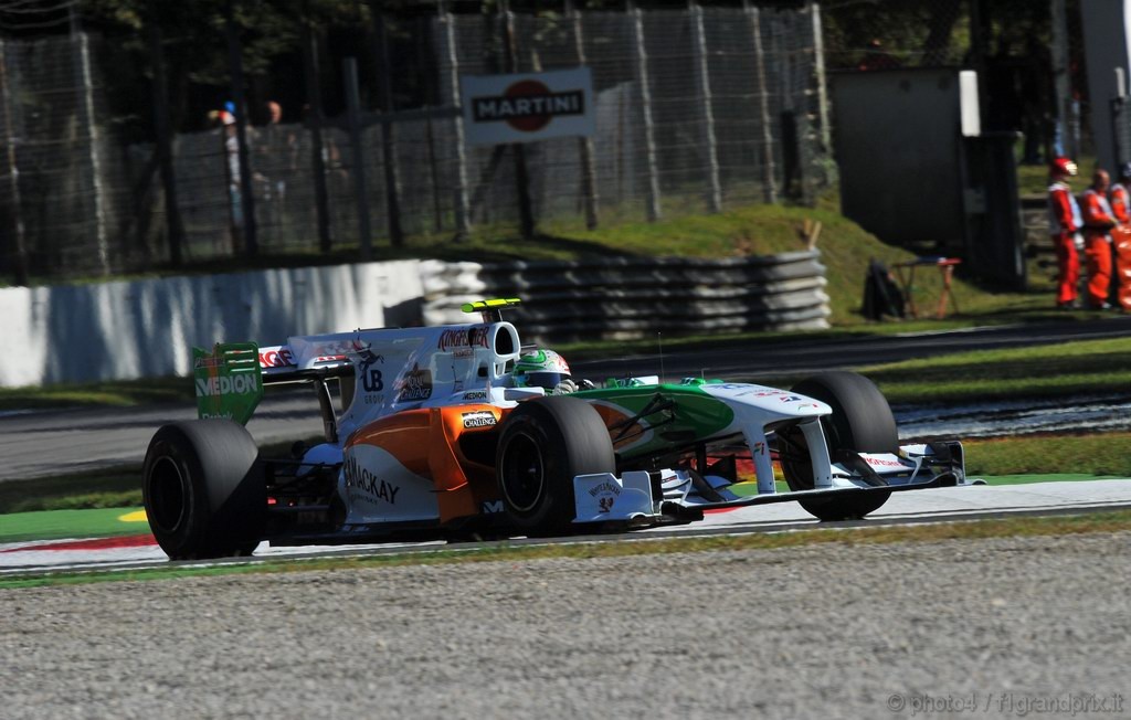 GP Italia, Prove Libere 1, Venerdi', Vitantonio Liuzzi (ITA), Force India F1 Team, VJM03 