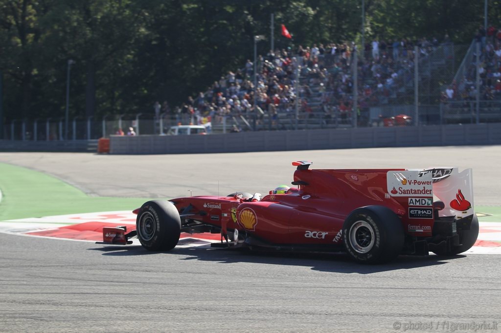 GP Italia, Prove Libere 1, Venerdi', Felipe Massa (BRA), Ferrari, F10 