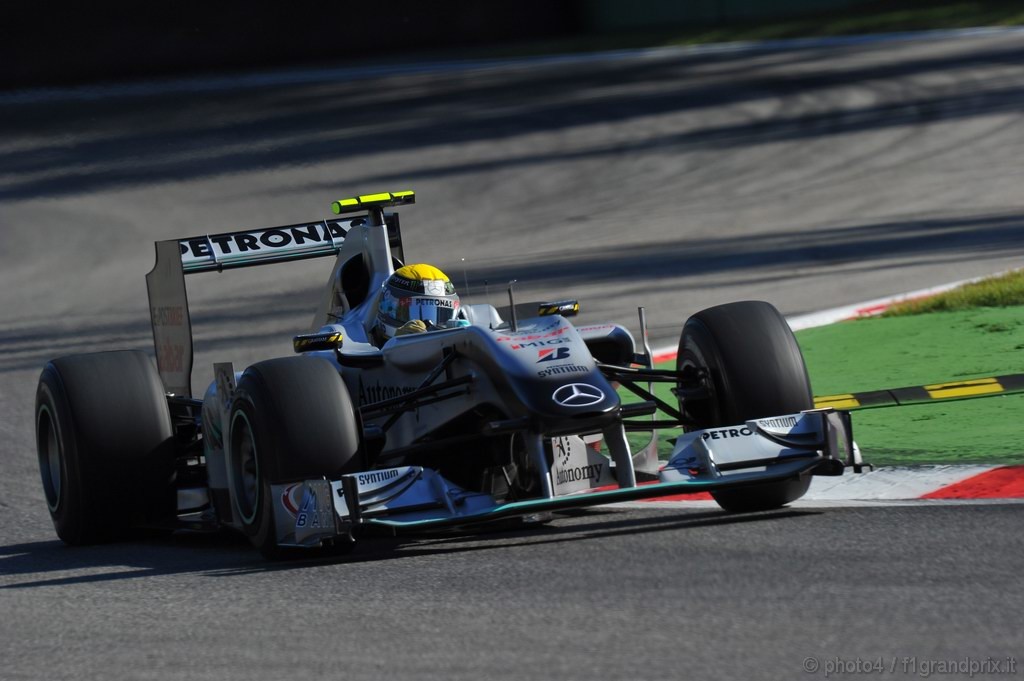 GP Italia, Prove Libere 1, Venerdi', Nico Rosberg (GER), Mercedes GP F1 Team, MGP W01 