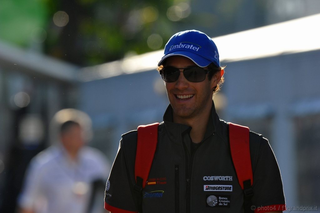 GP Italia, Prove Libere 1, Venerdi', Bruno Senna (BRA), Hispania Racing F1 Team (HRT), F110 