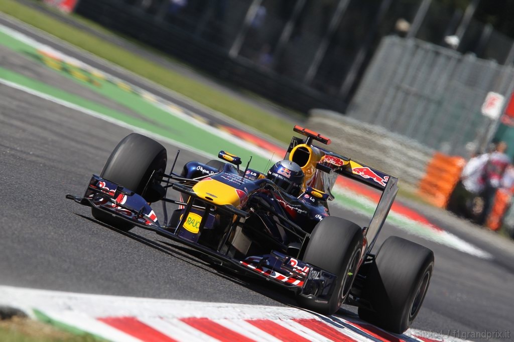 GP Italia, Prove Libere 1, Venerdi', Sebastian Vettel (GER), Red Bull Racing, RB6 