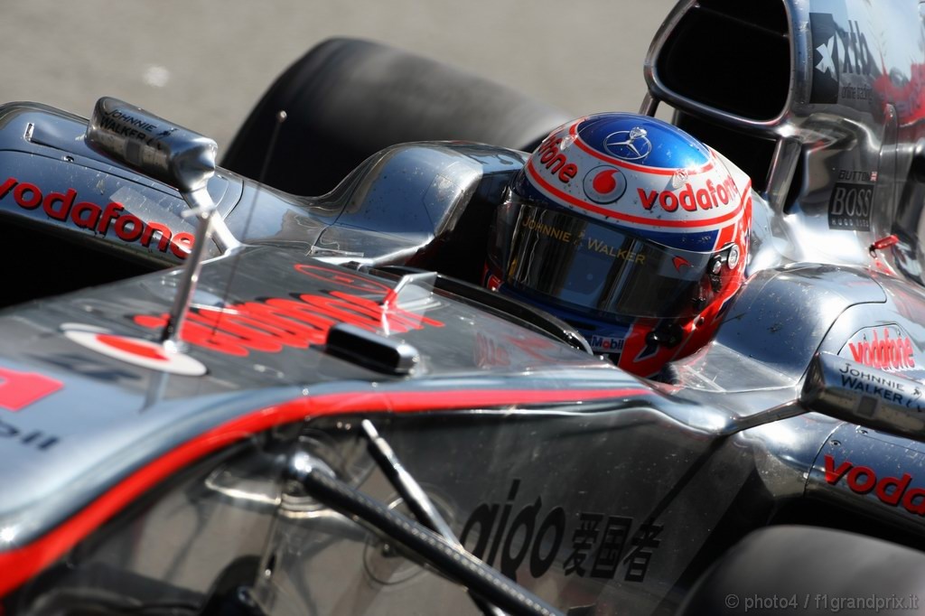 GP Italia, Prove Libere 2, Venerdi', Jenson Button (GBR), McLaren  Mercedes, MP4-25 