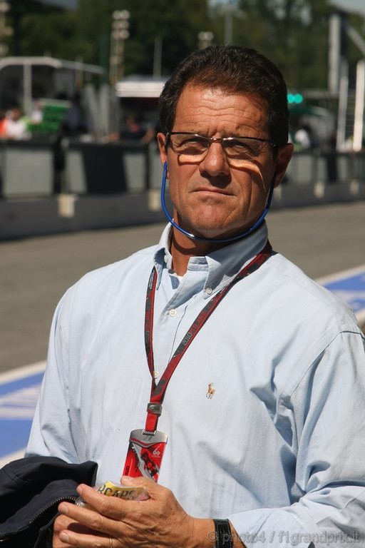 GP Italia, Venerdi', Flavio Capello (ITA), England soccer coach