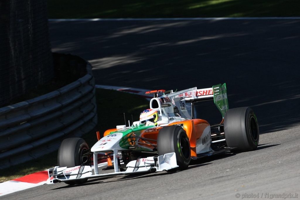GP Italia, Prove Libere 1, Venerdi', Paul Di Resta (GBR), Test driver Force India F1 Team, VJM03  