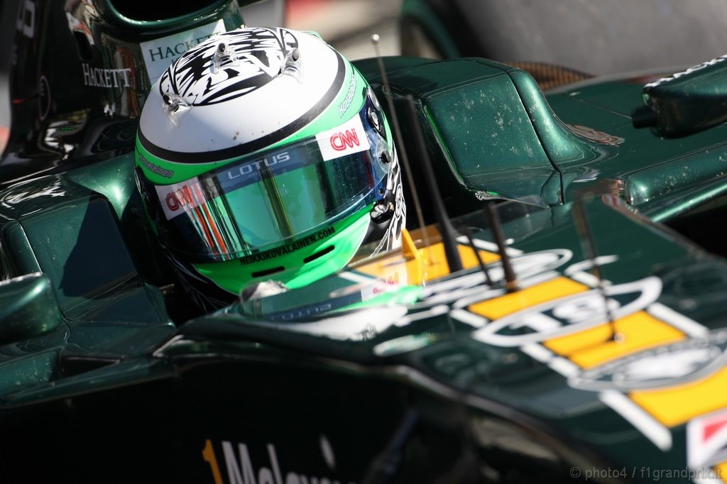 GP Italia, Prove Libere 2, Venerdi', Heikki Kovalainen (FIN), Lotus Racing, T127 