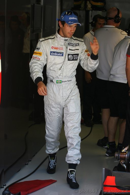 GP Italia, Prove Libere 2, Venerdi', Bruno Senna (BRA), Hispania Racing F1 Team (HRT), F110 