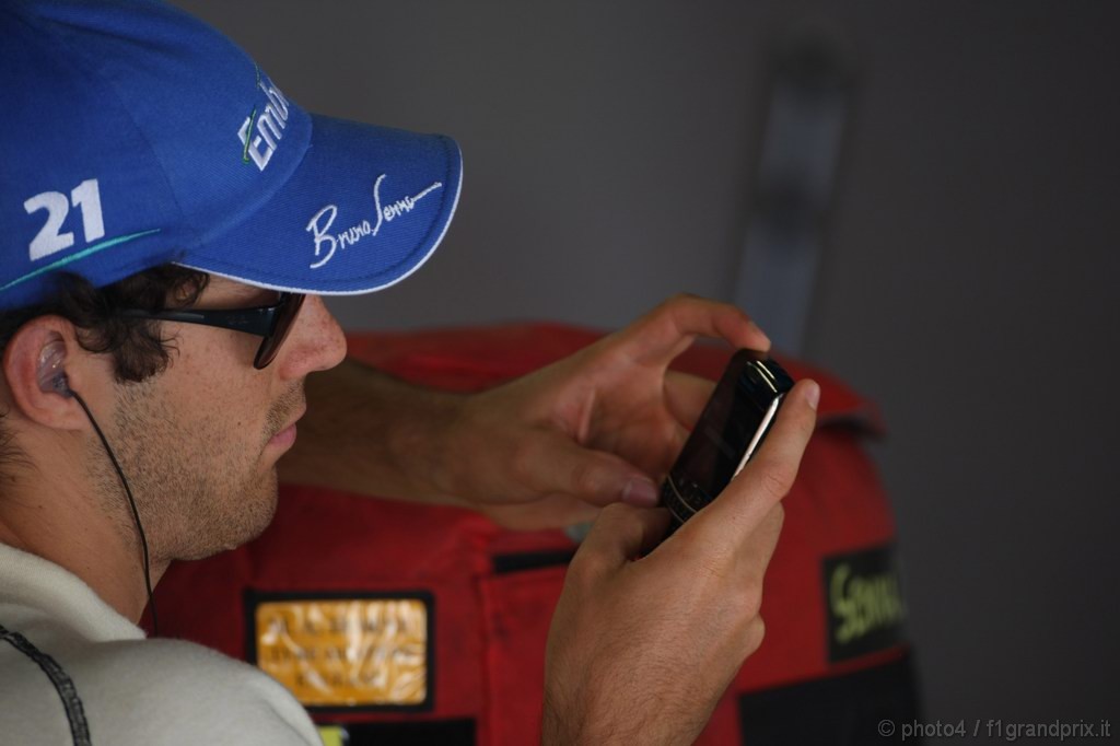 GP Italia, Prove Libere 2, Venerdi', Bruno Senna (BRA), Hispania Racing F1 Team (HRT), F110 