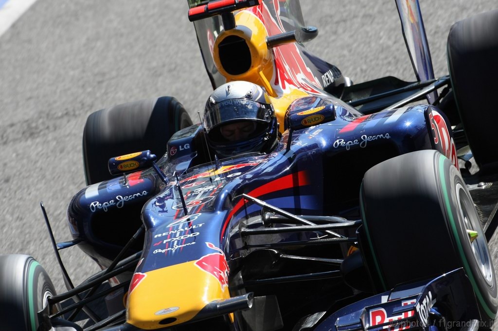 GP Italia, Prove Libere 2, Venerdi', Sebastian Vettel (GER), Red Bull Racing, RB6 