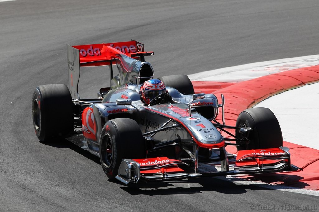 GP Italia, Prove Libere 2, Venerdi', Jenson Button (GBR), McLaren  Mercedes, MP4-25 