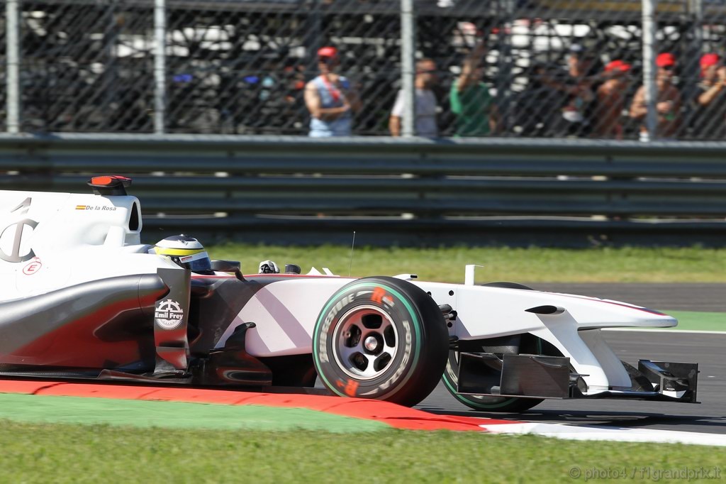 GP Italia, Prove Libere 2, Venerdi', Pedro de la Rosa (ESP), BMW Sauber F1 Team, C29 