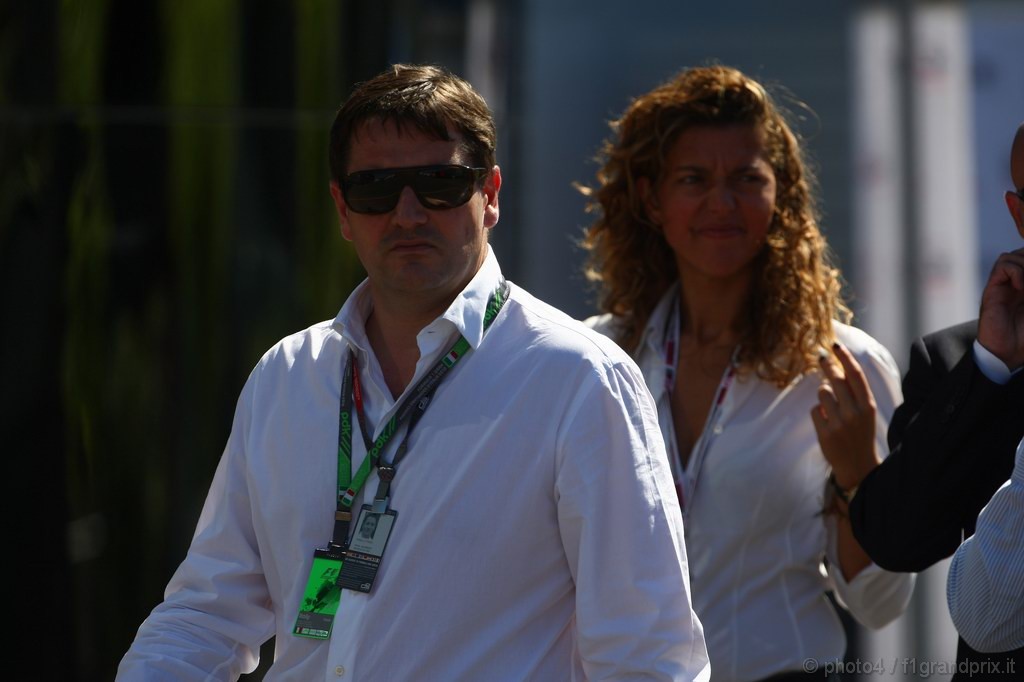 GP Italia, Venerdi', Paul Hembery (GBR), Pirelli