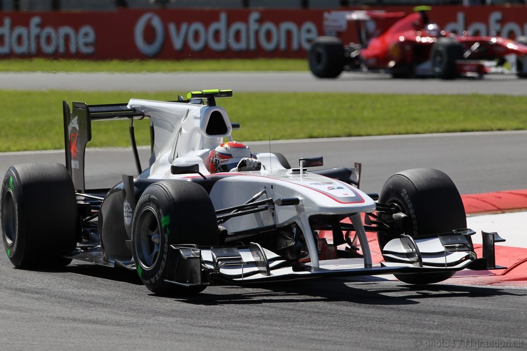 GP Italia, Prove Libere 2, Venerdi', Kamui Kobayashi (JAP), BMW Sauber F1 Team, C29 