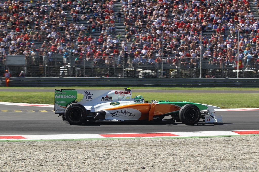 GP Italia, Prove Libere 2, Venerdi', Vitantonio Liuzzi (ITA), Force India F1 Team, VJM03 