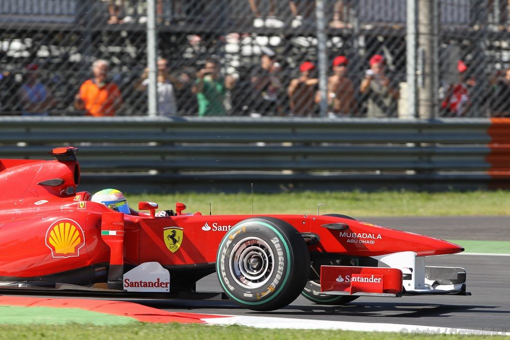 GP Italia, Prove Libere 2, Venerdi', Felipe Massa (BRA), Ferrari, F10 