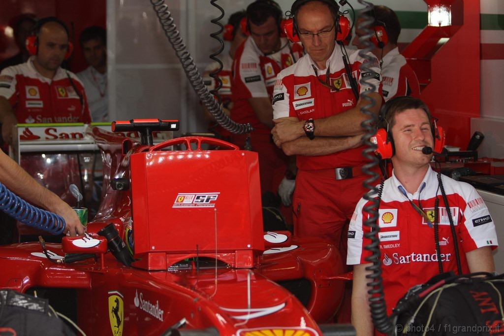 GP Italia, Prove Libere 2, Venerdi', Felipe Massa (BRA), Ferrari, F10 e Rob Smedley, (GBR), Ferrari, Track Engineer of Felipe Massa (BRA) 