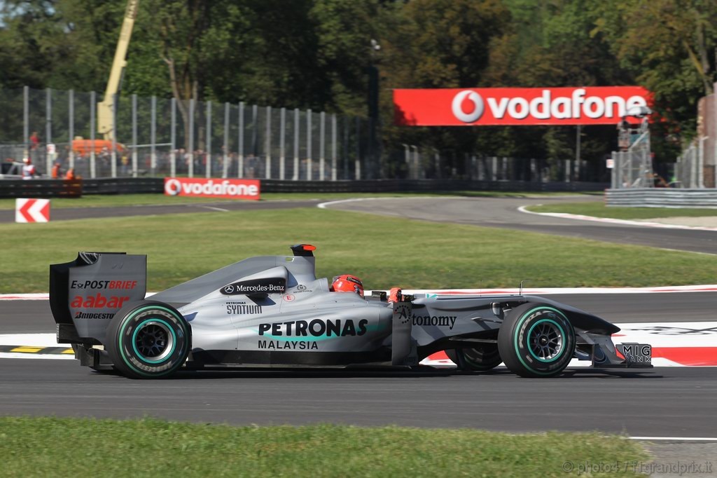 GP Italia, Prove Libere 2, Venerdi', Michael Schumacher (GER), Mercedes GP  F1 Team, MGP W01 