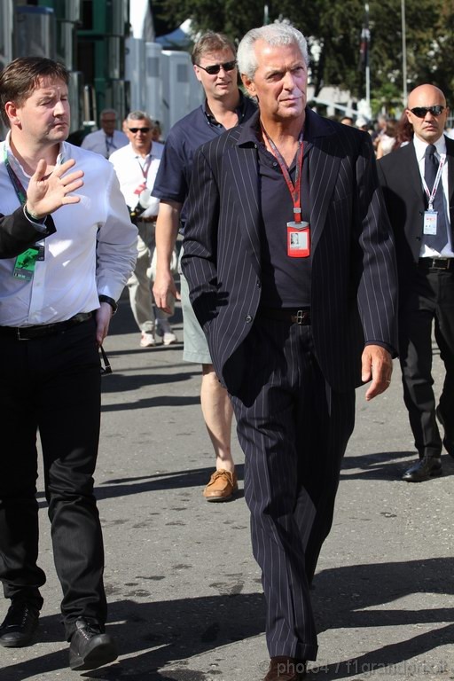 GP Italia, Venerdi', Marco Tronchetti Provera (ITA), President Pirelli e Paul Hembery, Pirelli